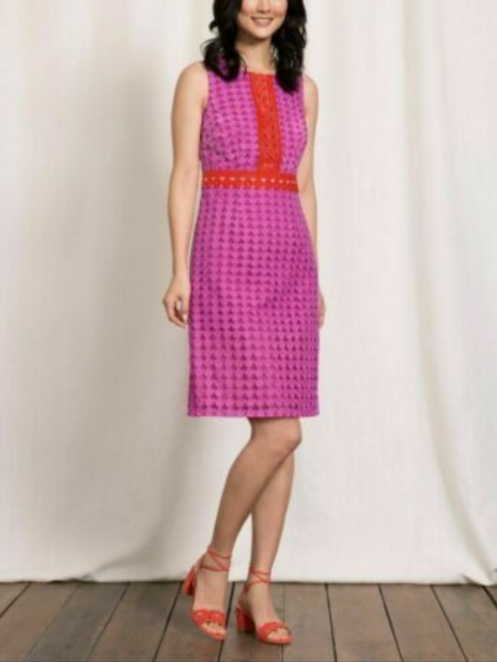 Boden Lydia Sheath Dress Crocher Lace - Picture 2 of 10